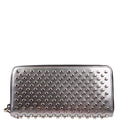 Panettone Spike Zip Around Wallet Silver