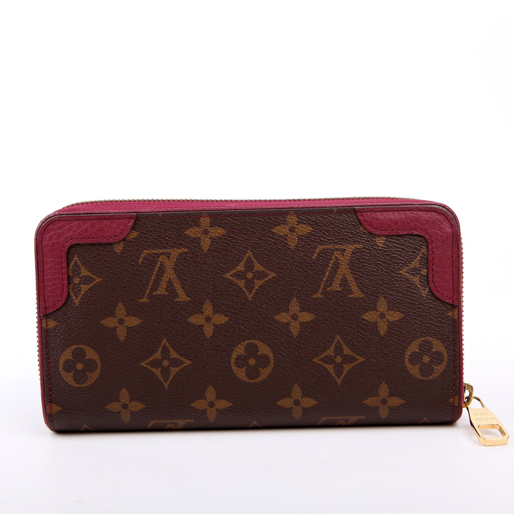 Zippy Wallet Retiro Monogram Burgundy
