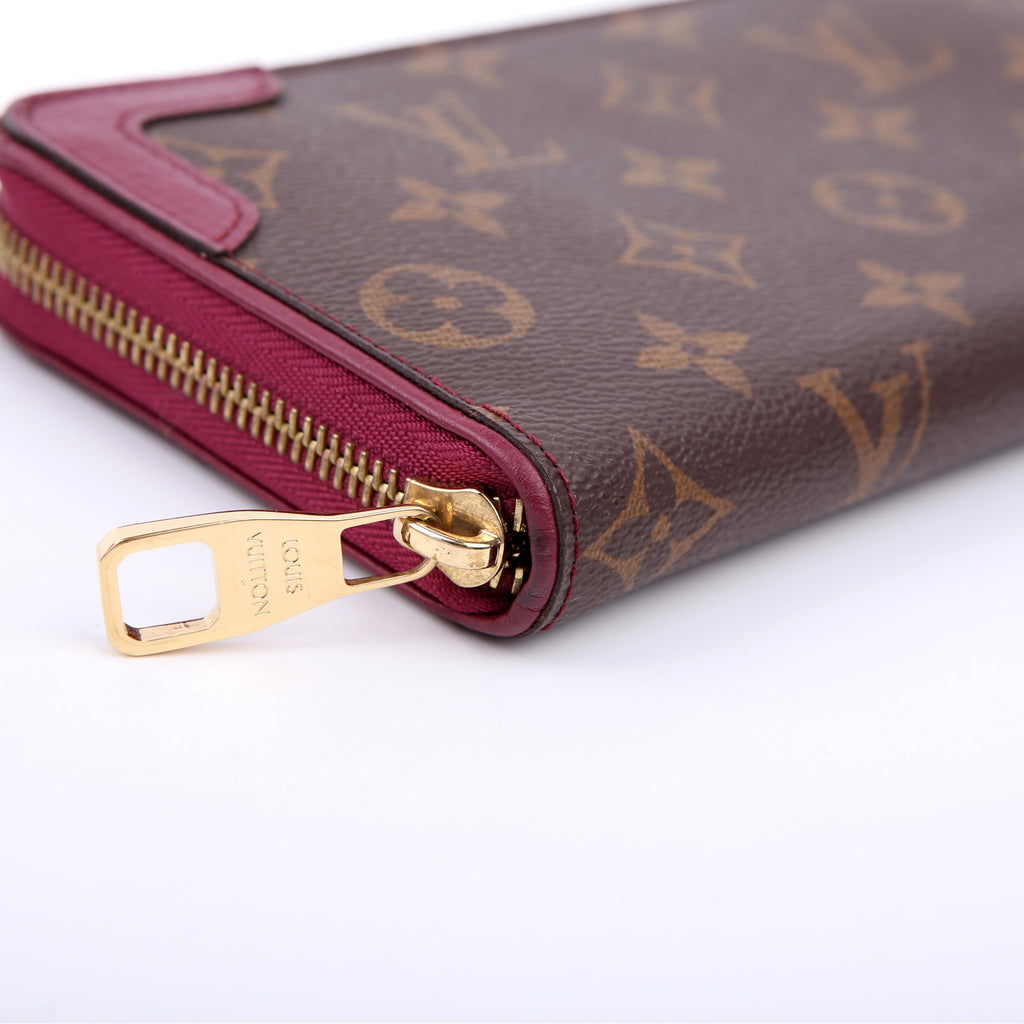 Zippy Wallet Retiro Monogram Burgundy