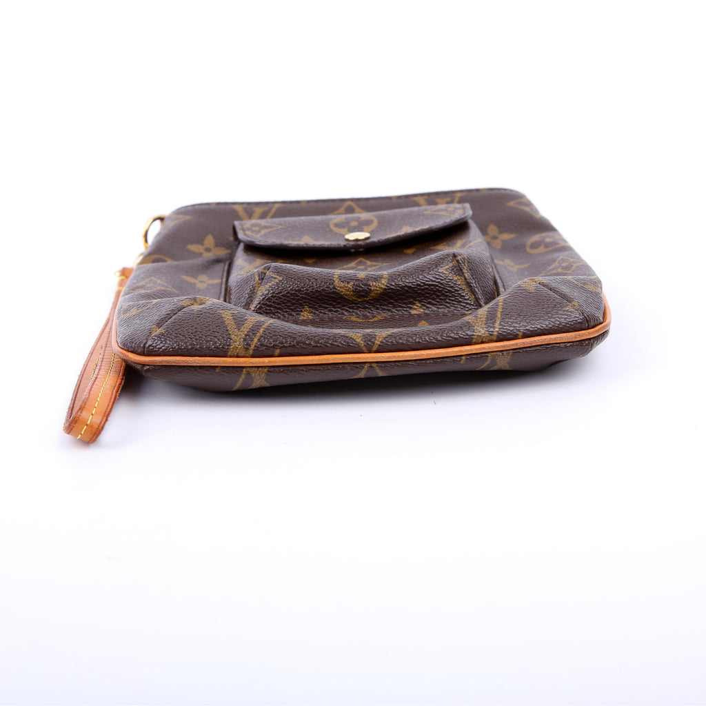Partition Wristlet Clutch Monogram