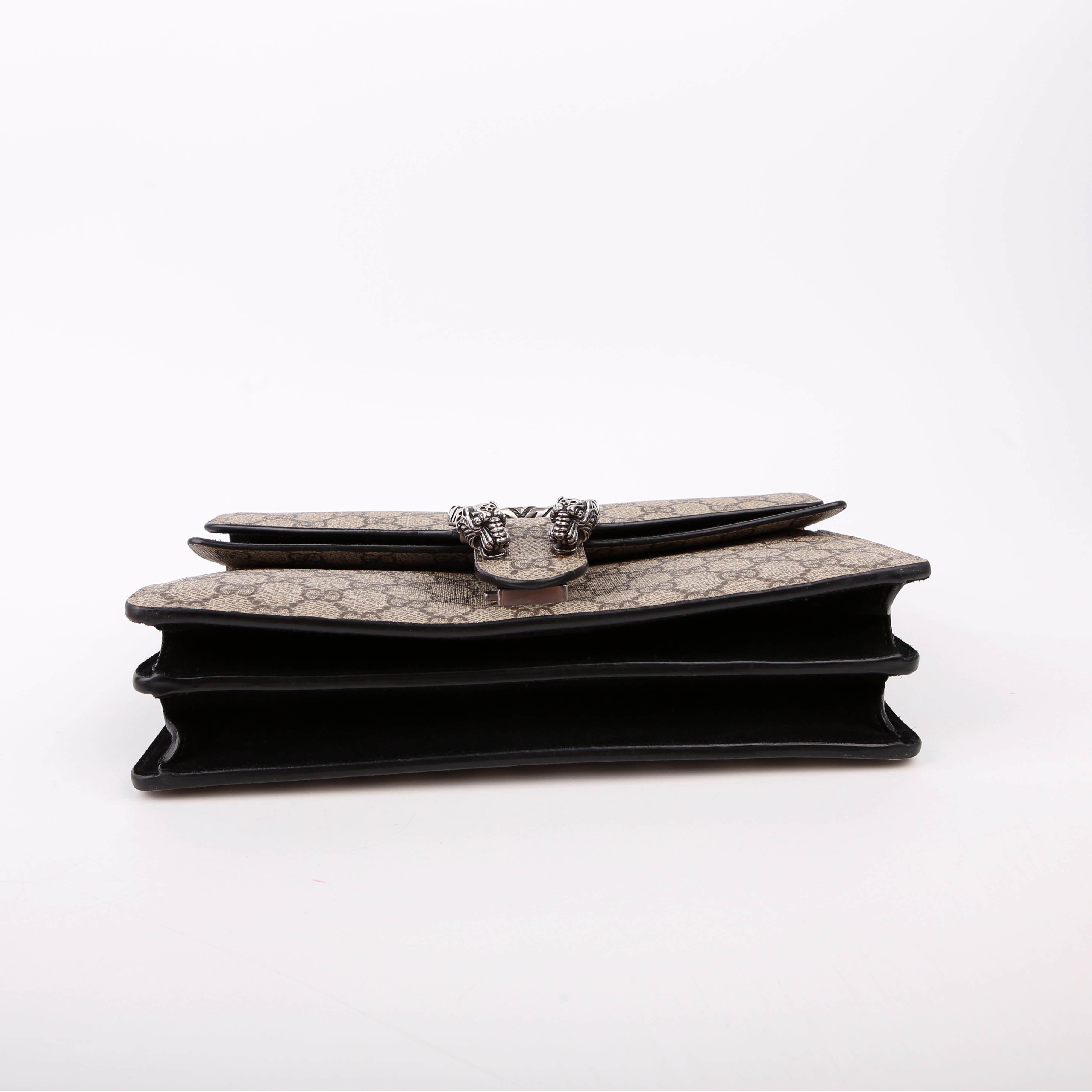 Gucci 400249 Dionysus GG Shoulder Small Black