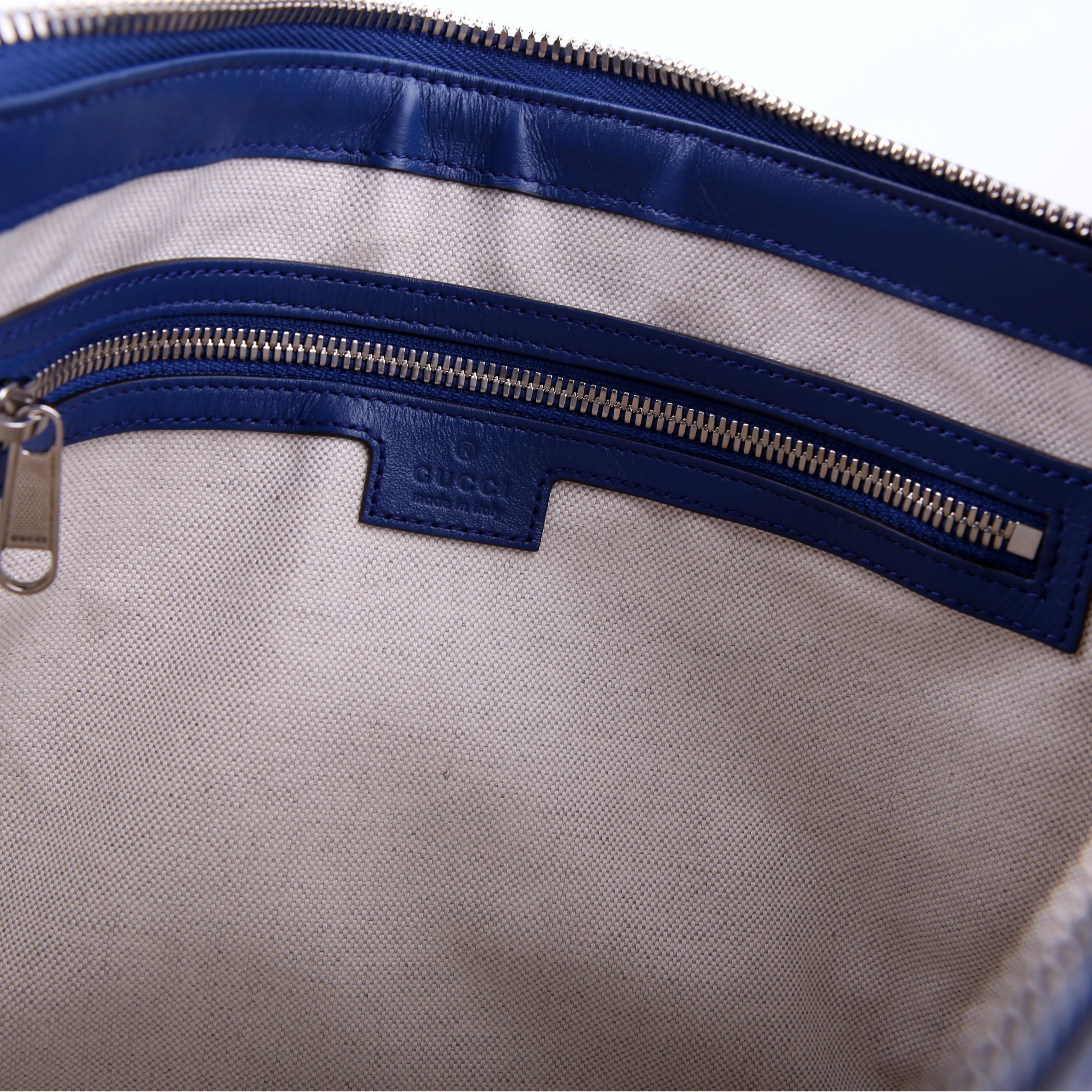 Gucci 696009 Jumbo GG Messenger Blue