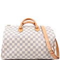 Speedy 35 Bandouliere Damier Azur