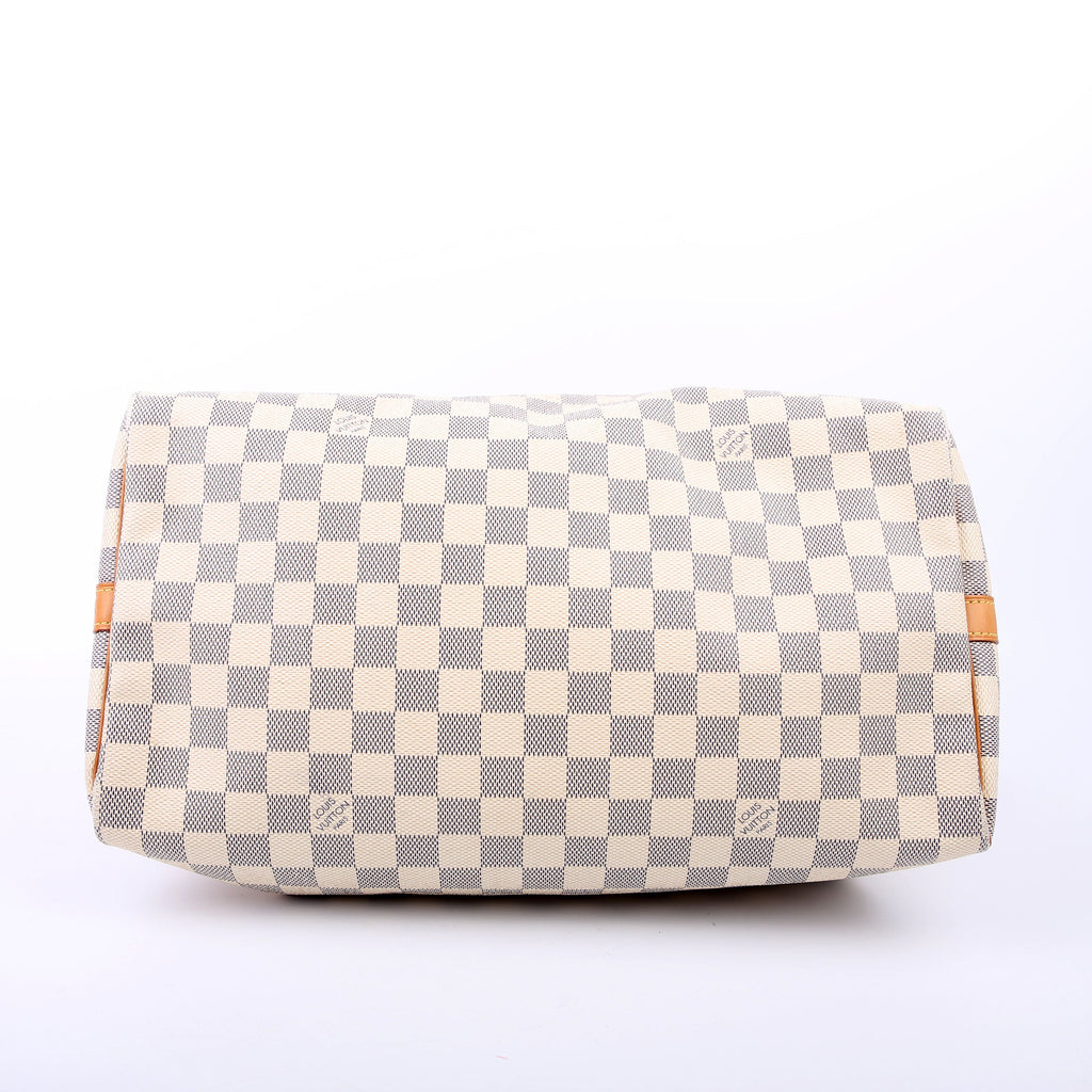 Speedy 35 Bandouliere Damier Azur