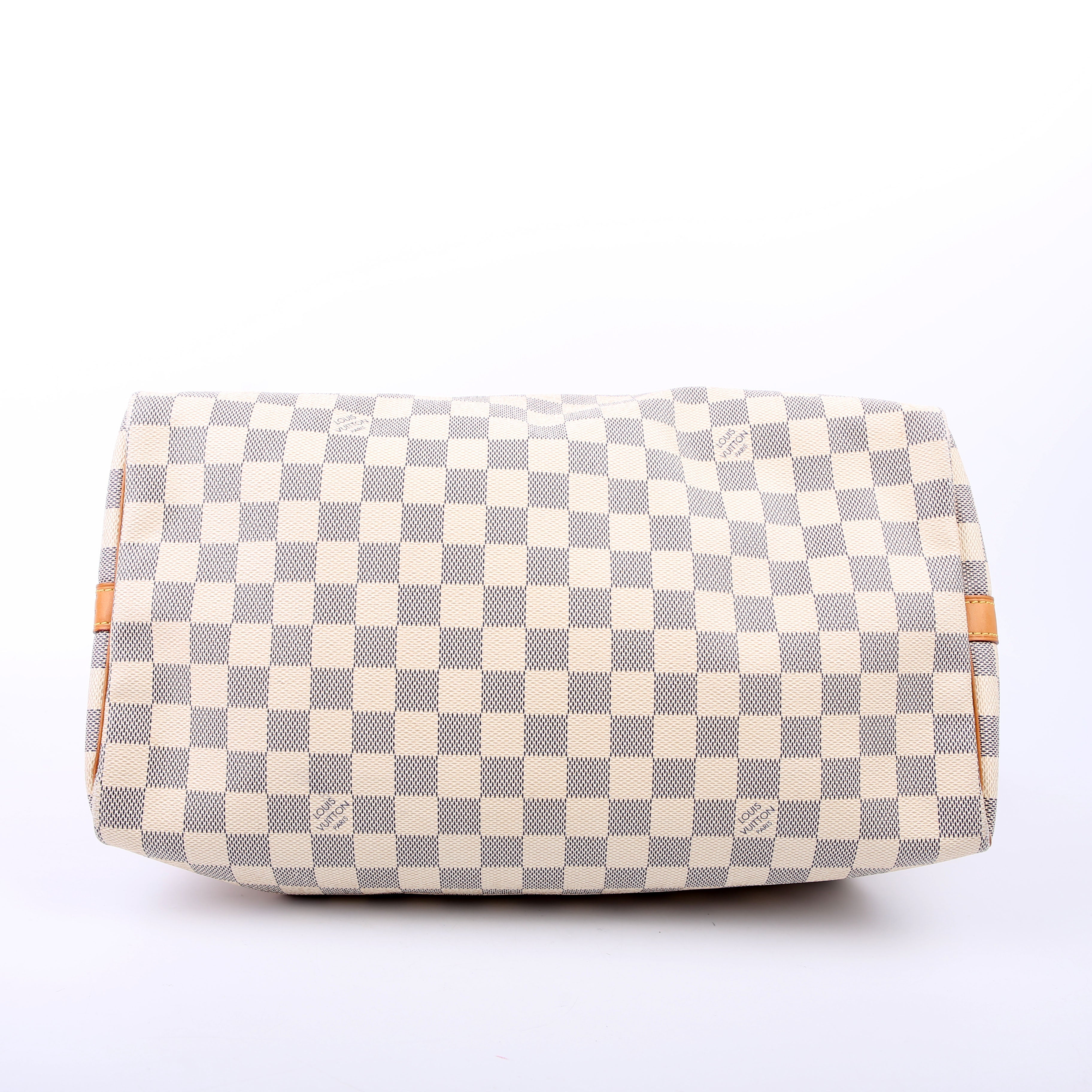 Speedy 35 Bandouliere Damier Azur