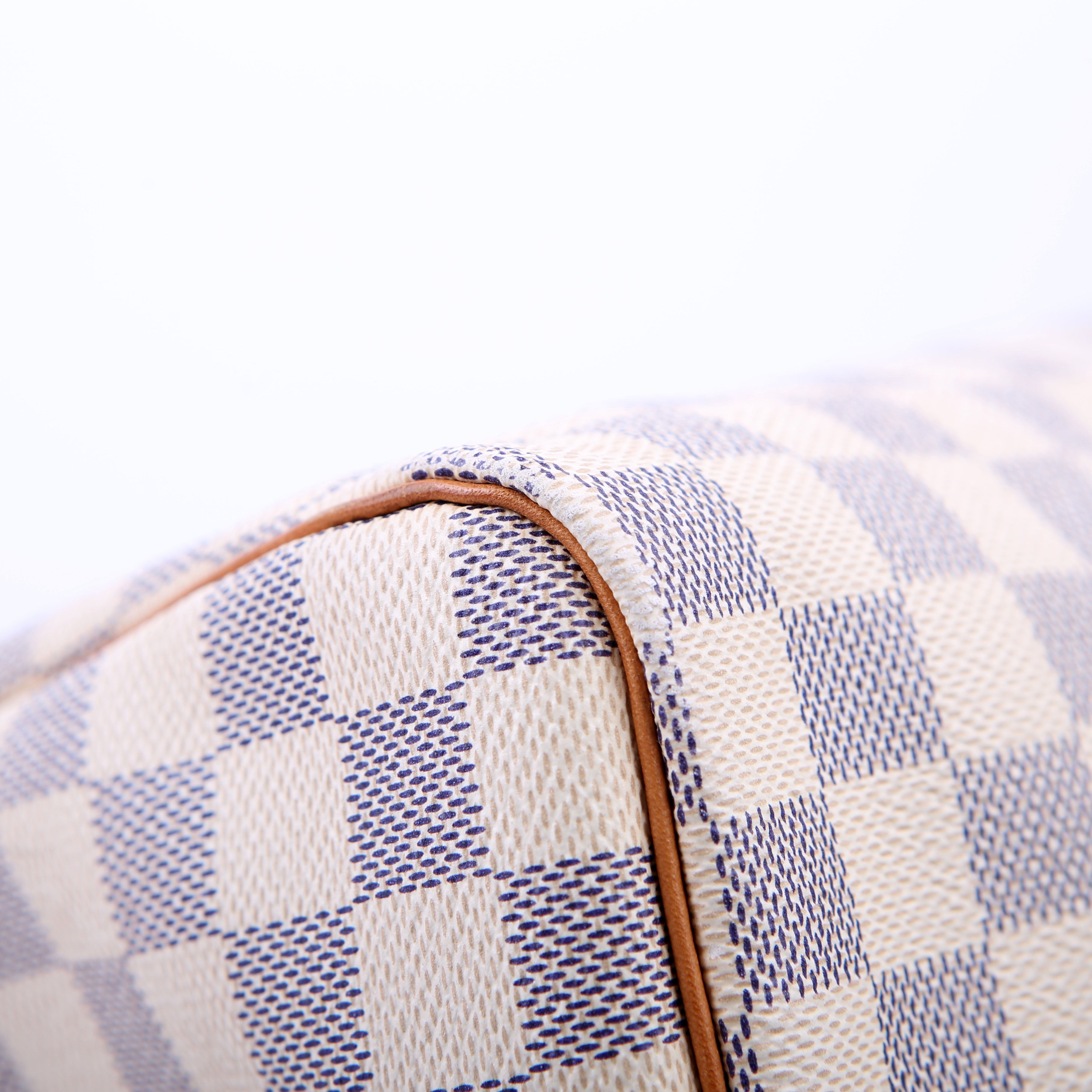 Speedy 35 Bandouliere Damier Azur