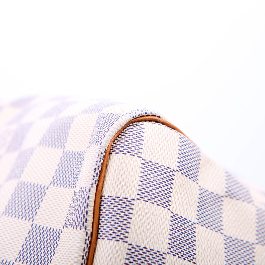 Speedy 35 Bandouliere Damier Azur