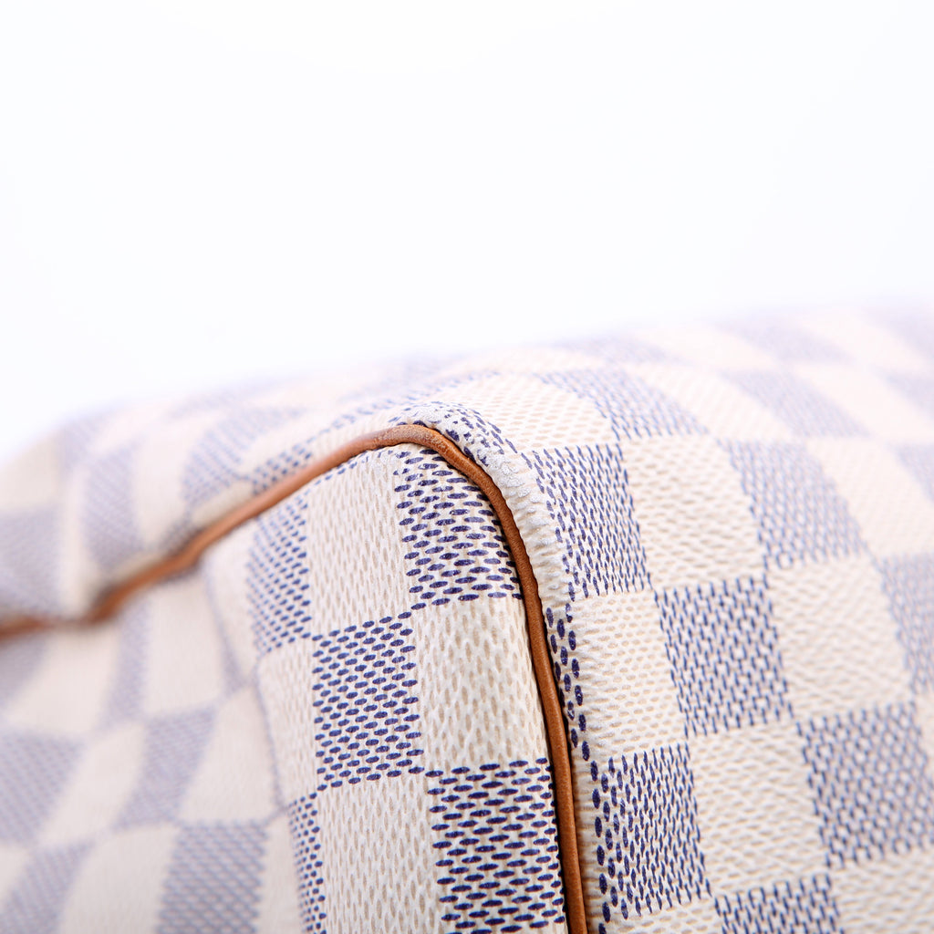 Speedy 35 Bandouliere Damier Azur