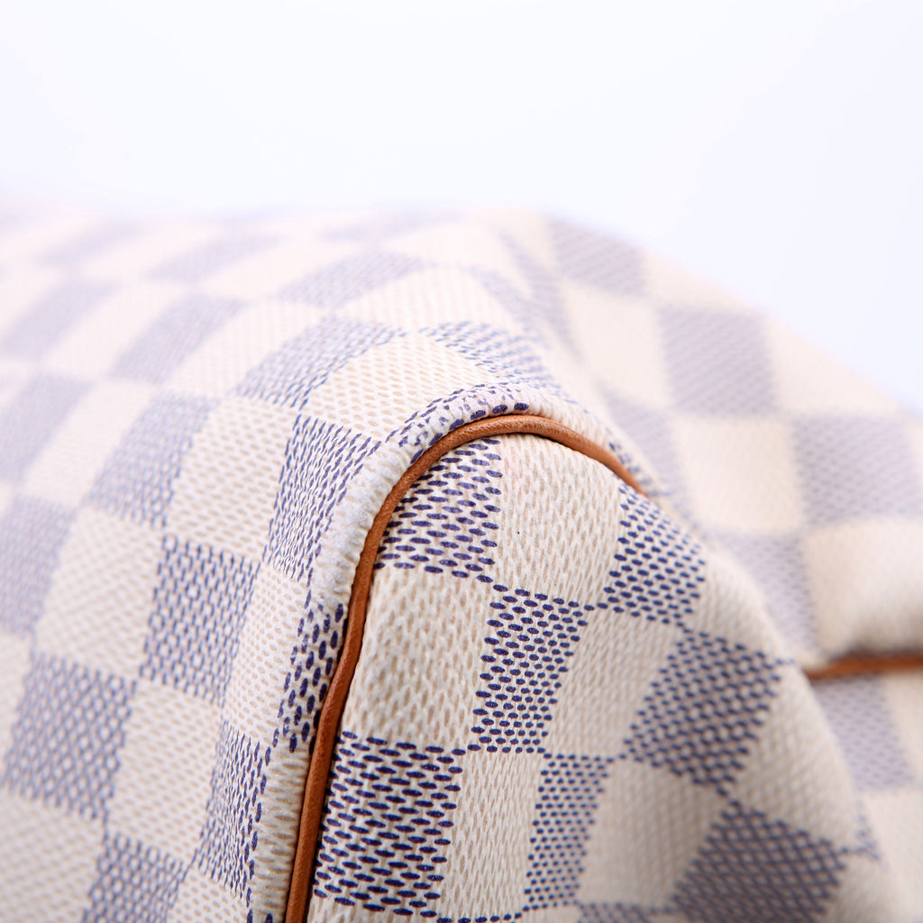 Speedy 35 Bandouliere Damier Azur