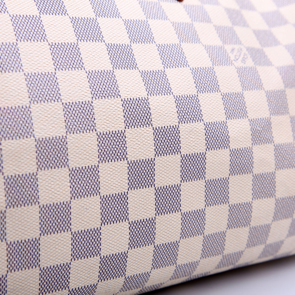 Speedy 35 Bandouliere Damier Azur