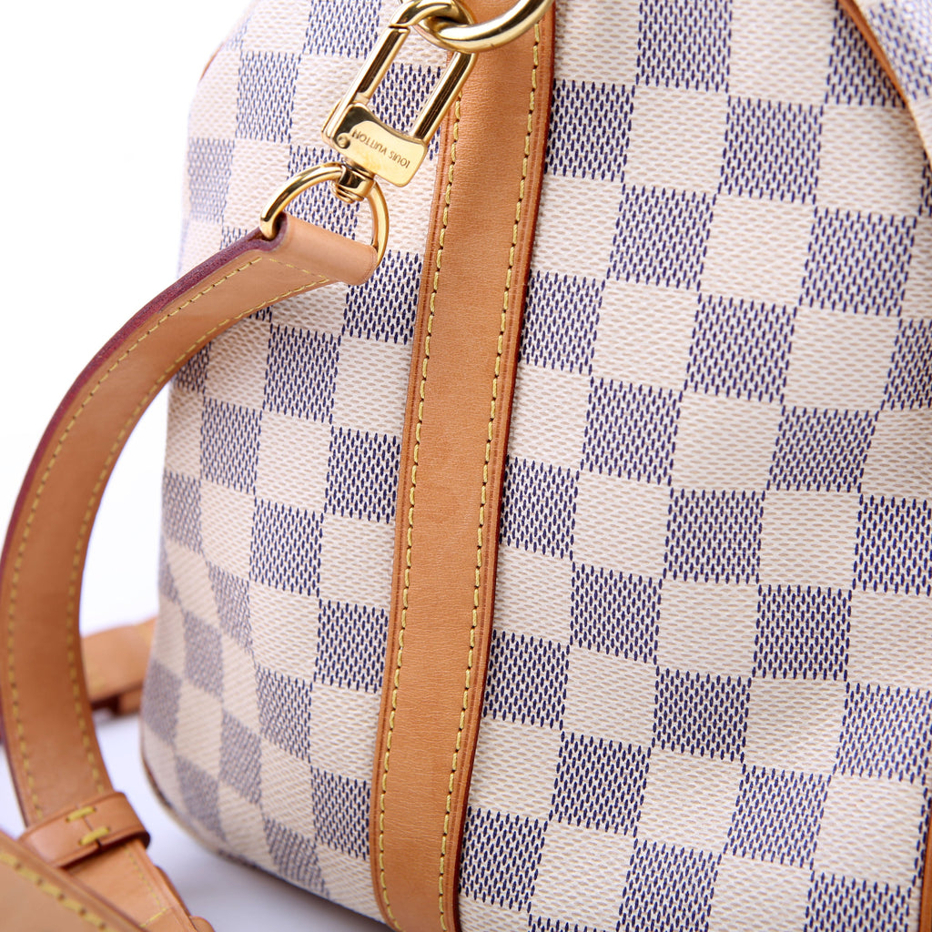 Speedy 35 Bandouliere Damier Azur