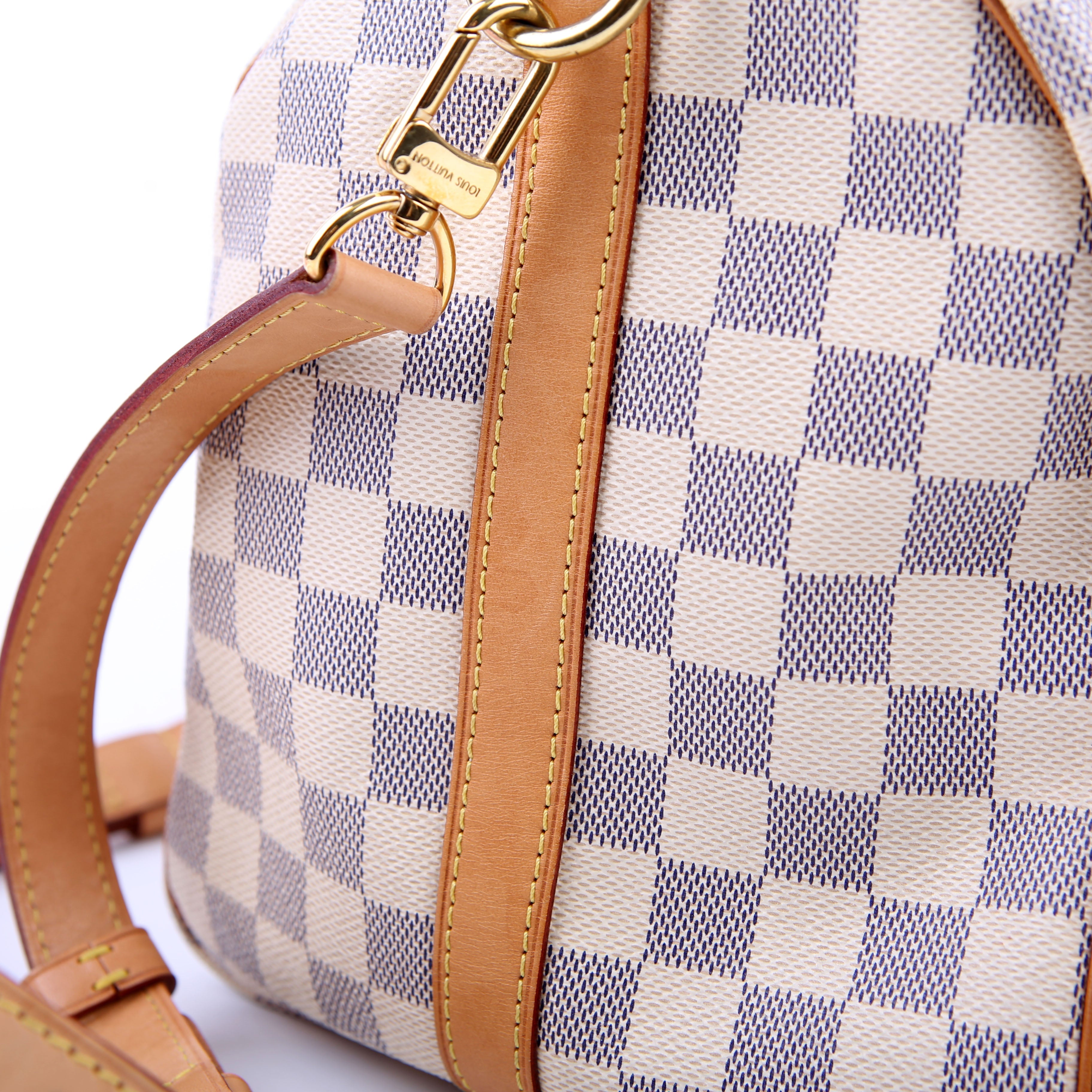 Speedy 35 Bandouliere Damier Azur