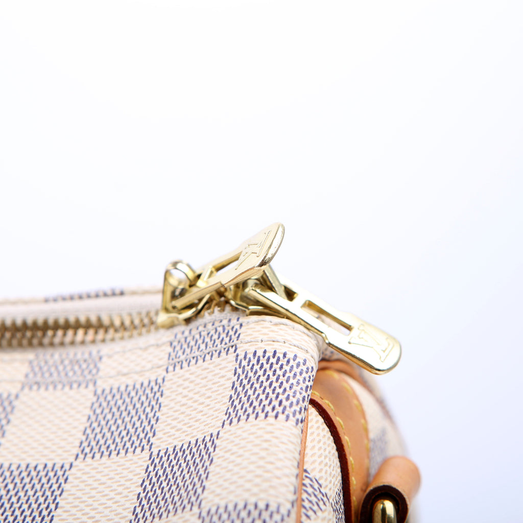 Speedy 35 Bandouliere Damier Azur
