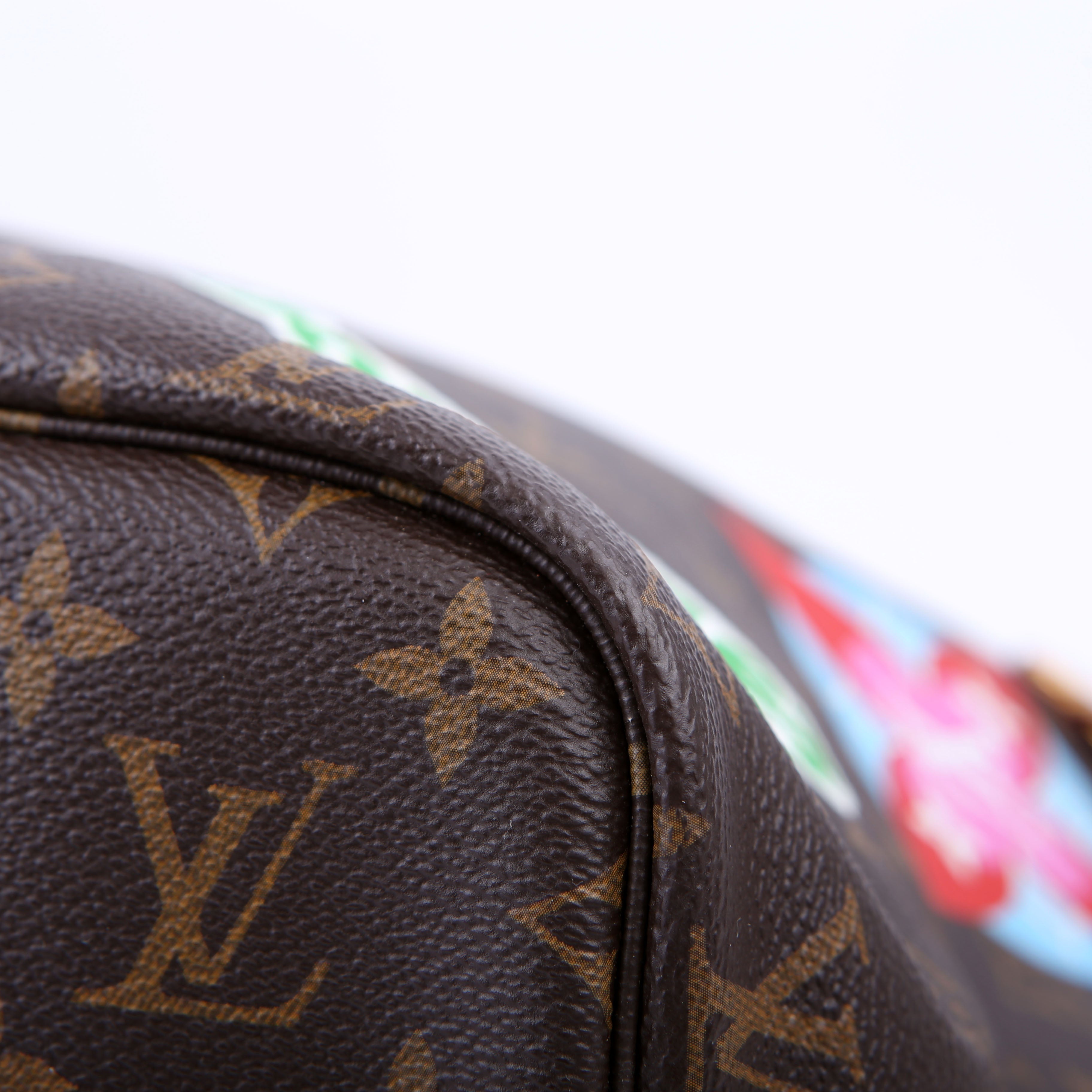 Neverfull With Wallet MM Monogram Patches Pink