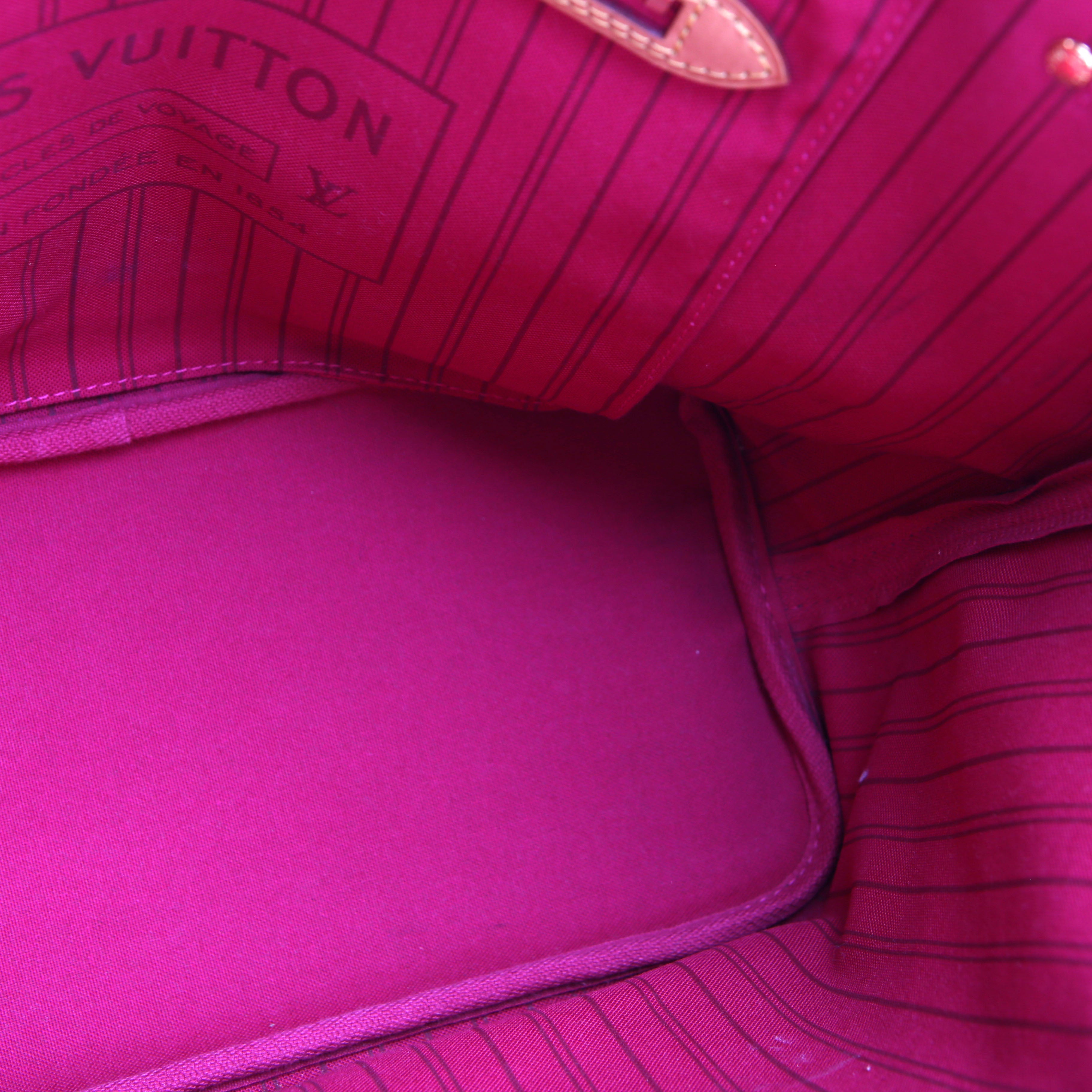 Neverfull With Wallet MM Monogram Patches Pink