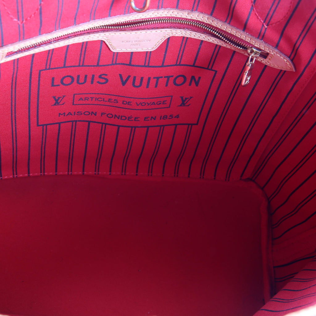 Neverfull MM Monogram Red