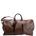 Keepall 55 Damier Ebene Bandouliere