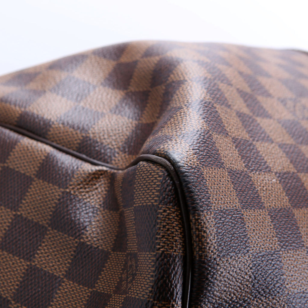 Keepall 55 Damier Ebene Bandouliere