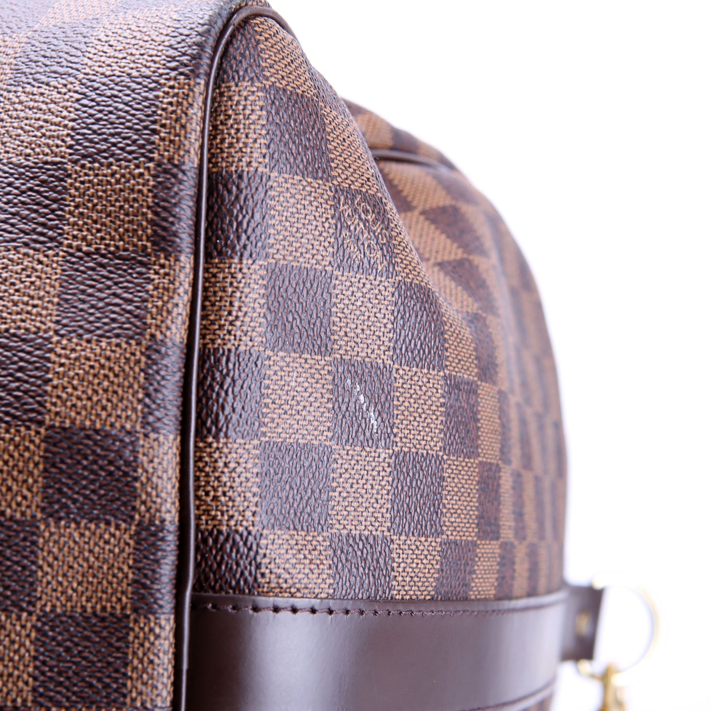 Keepall 55 Damier Ebene Bandouliere