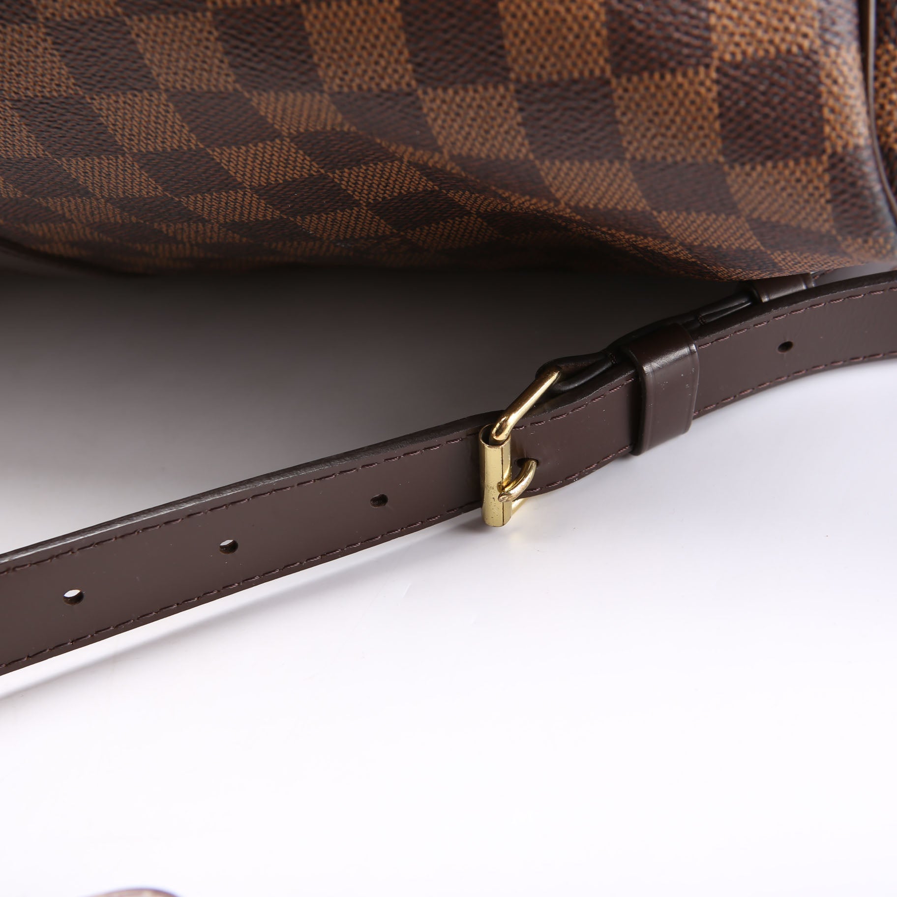 Keepall 55 Damier Ebene Bandouliere
