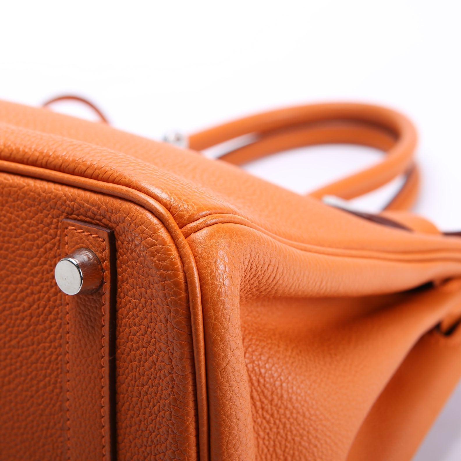 Hermes Birkin 30 Togo 2005 Orange H/Palladium