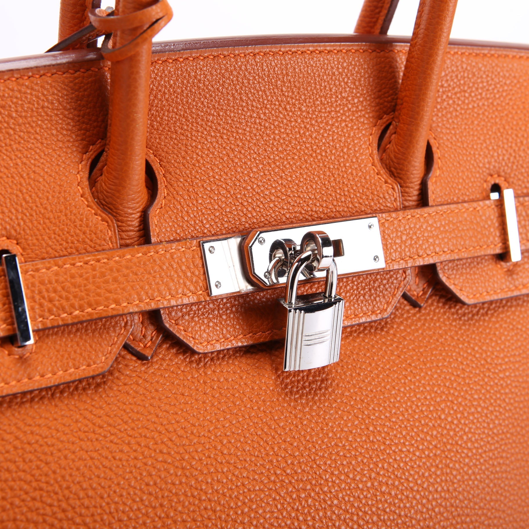 Hermes Birkin 30 Togo 2005 Orange H/Palladium