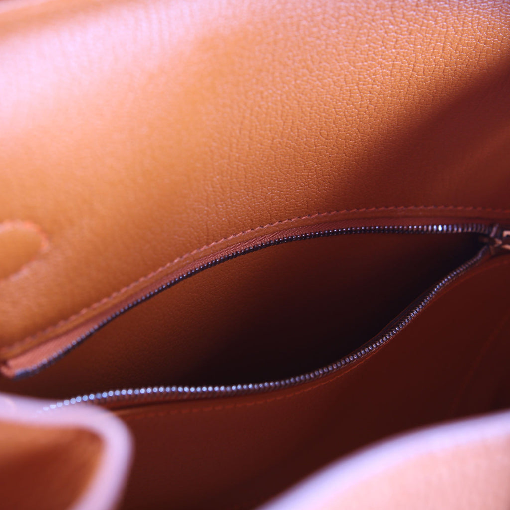 Hermes Birkin 30 Togo 2005 Orange H/Palladium