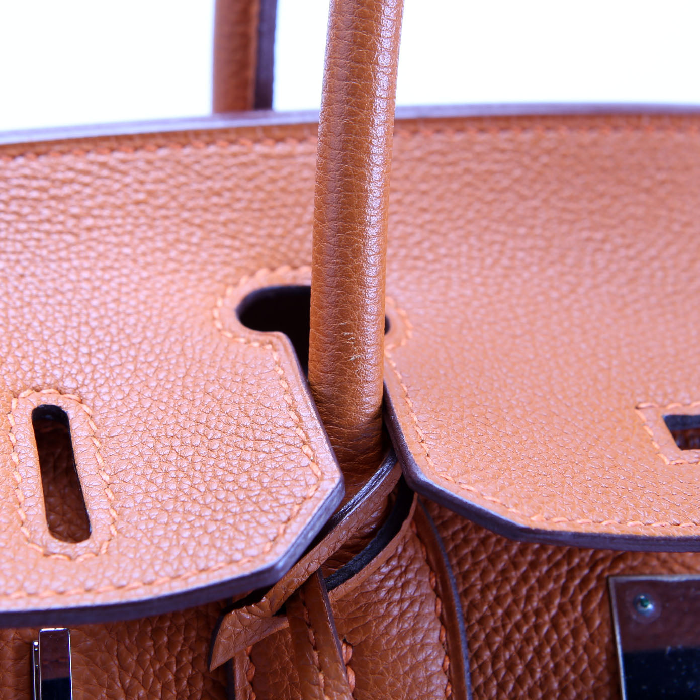 Hermes Birkin 30 Togo 2005 Orange H/Palladium