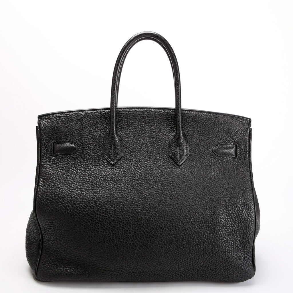 Togo Birkin 35 Black/Gold