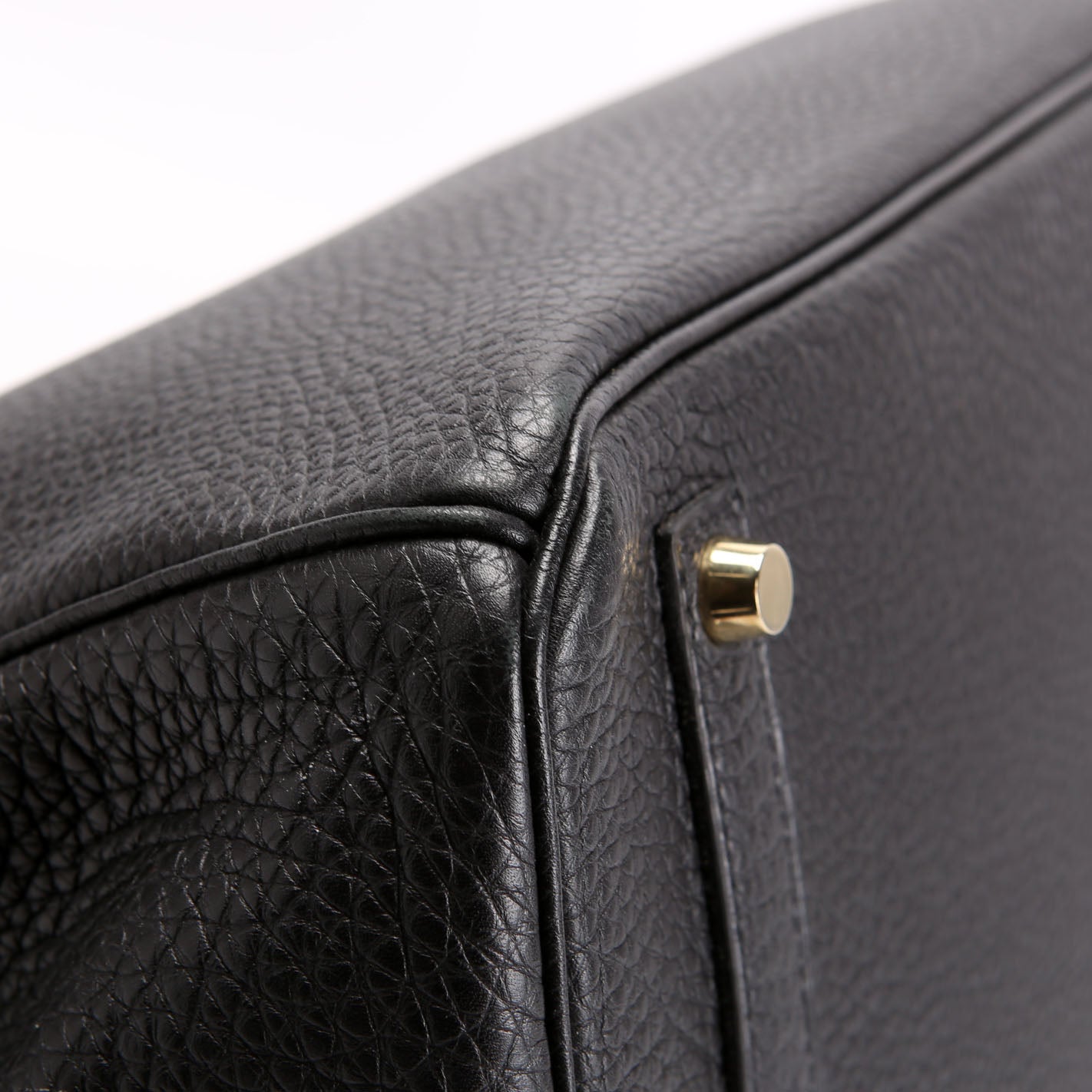 Togo Birkin 35 Black/Gold