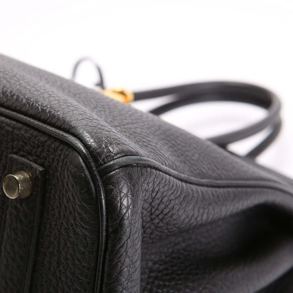 Togo Birkin 35 Black/Gold