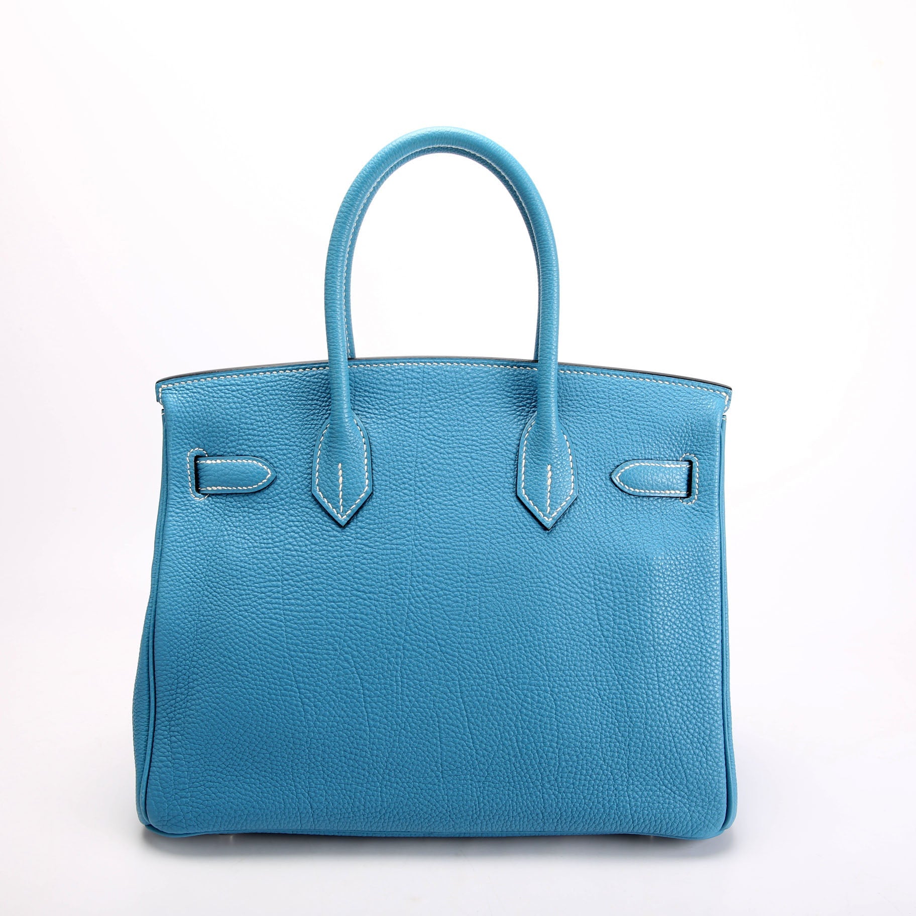 Hermes Birkin 30 Togo 2007 Blue Jean/Palladium