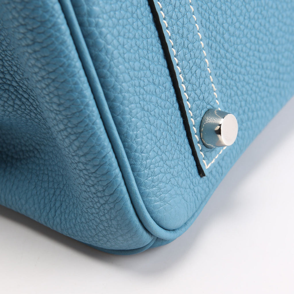 Hermes Birkin 30 Togo 2007 Blue Jean/Palladium