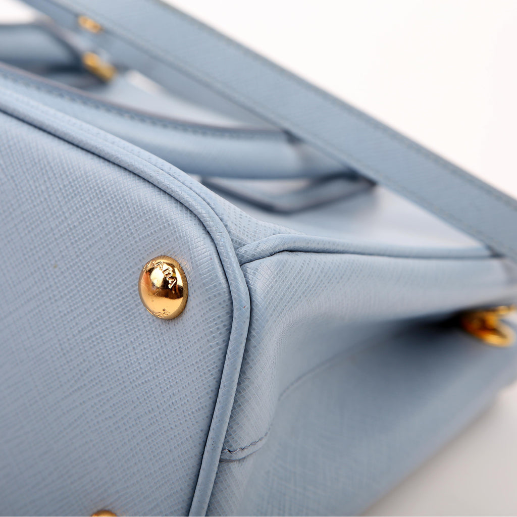 Saffiano Galleria Small Blue