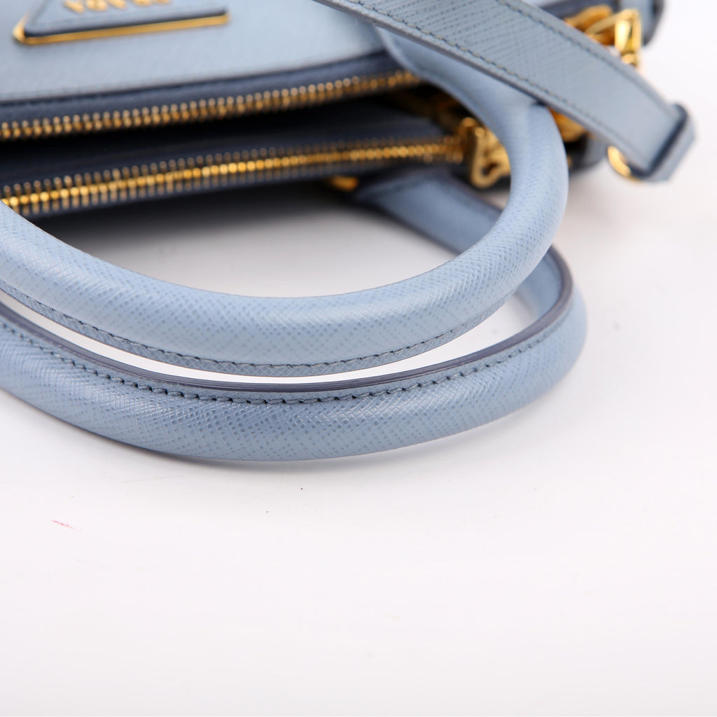 Saffiano Galleria Small Blue