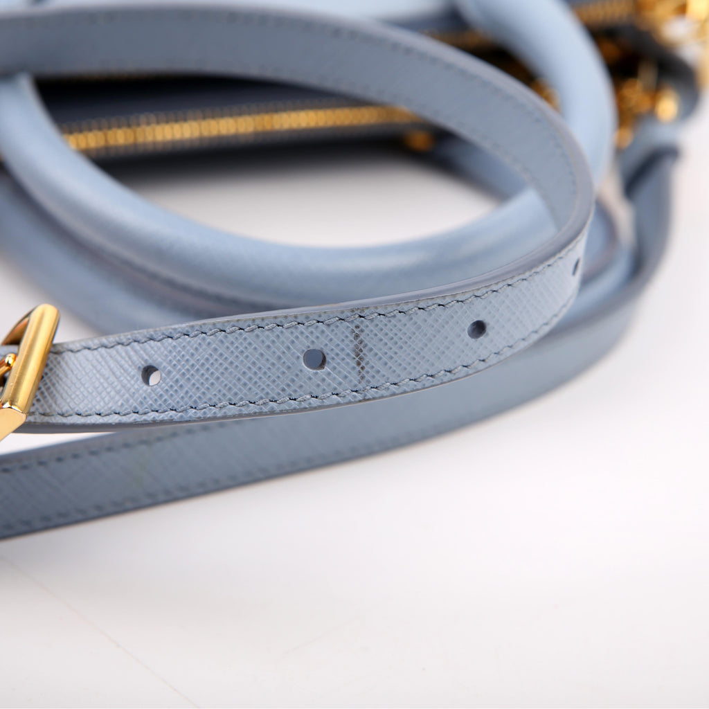 Saffiano Galleria Small Blue