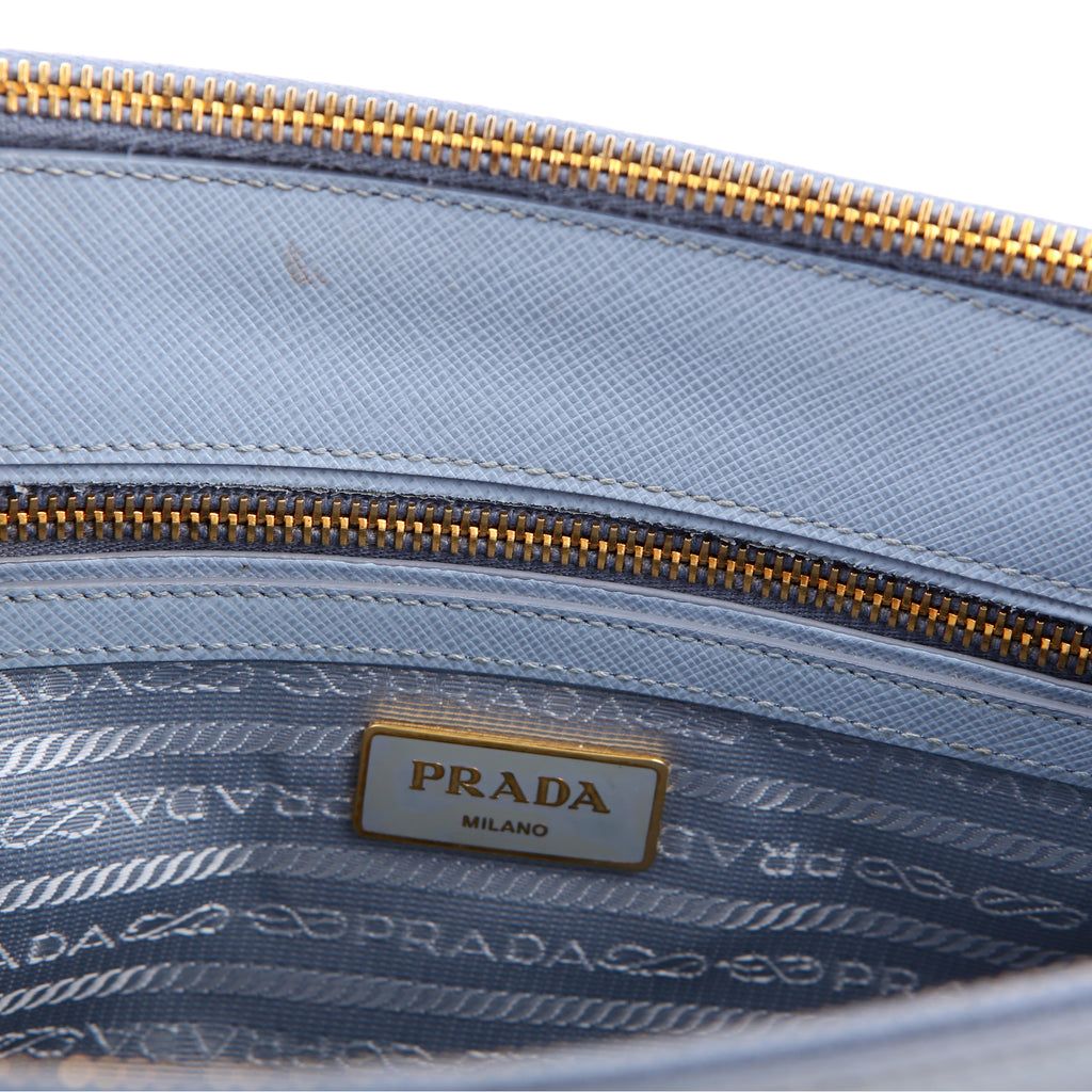 Saffiano Galleria Small Blue