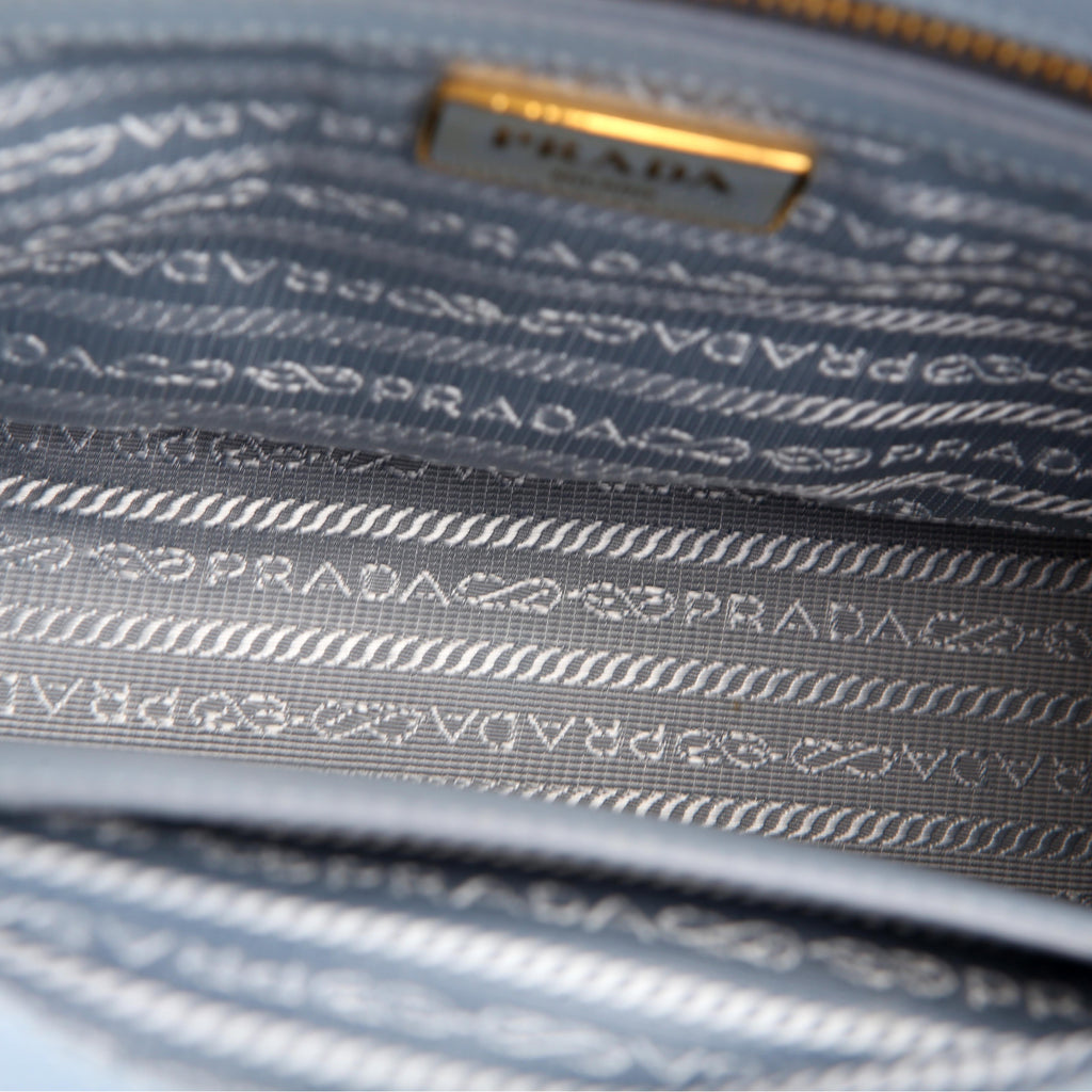 Saffiano Galleria Small Blue