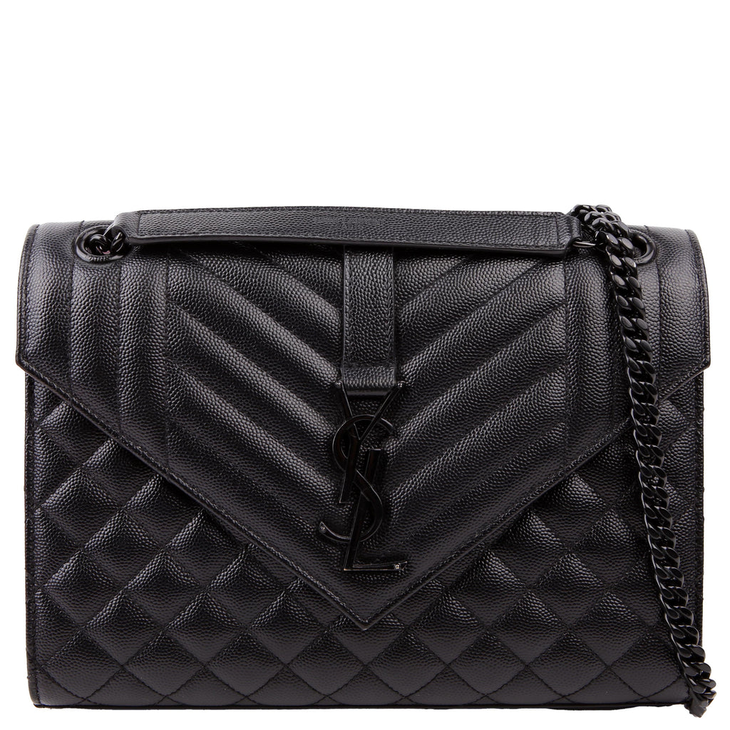 Envelope Medium Tri-Quilt 600185 Black