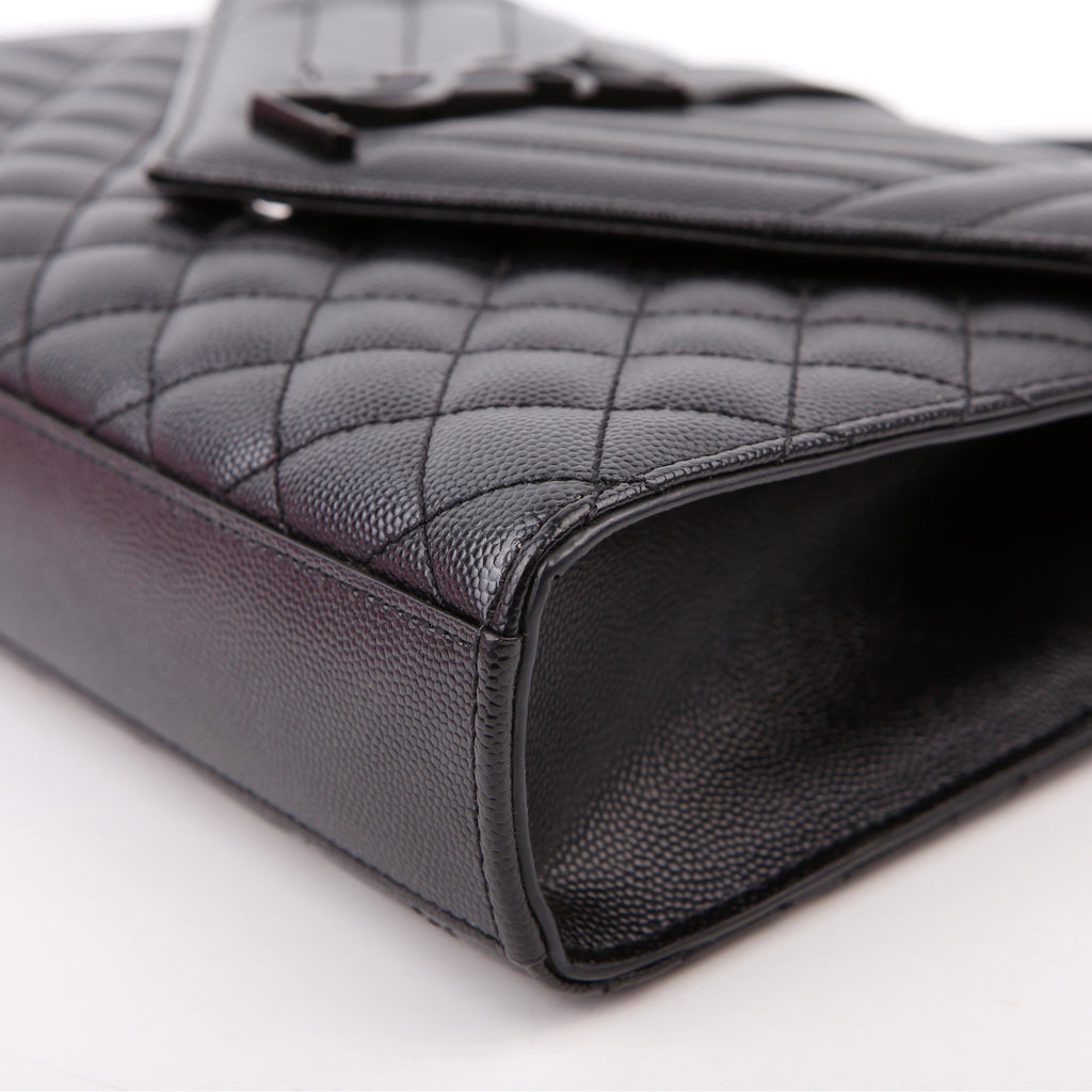 Envelope Medium Tri-Quilt 600185 Black