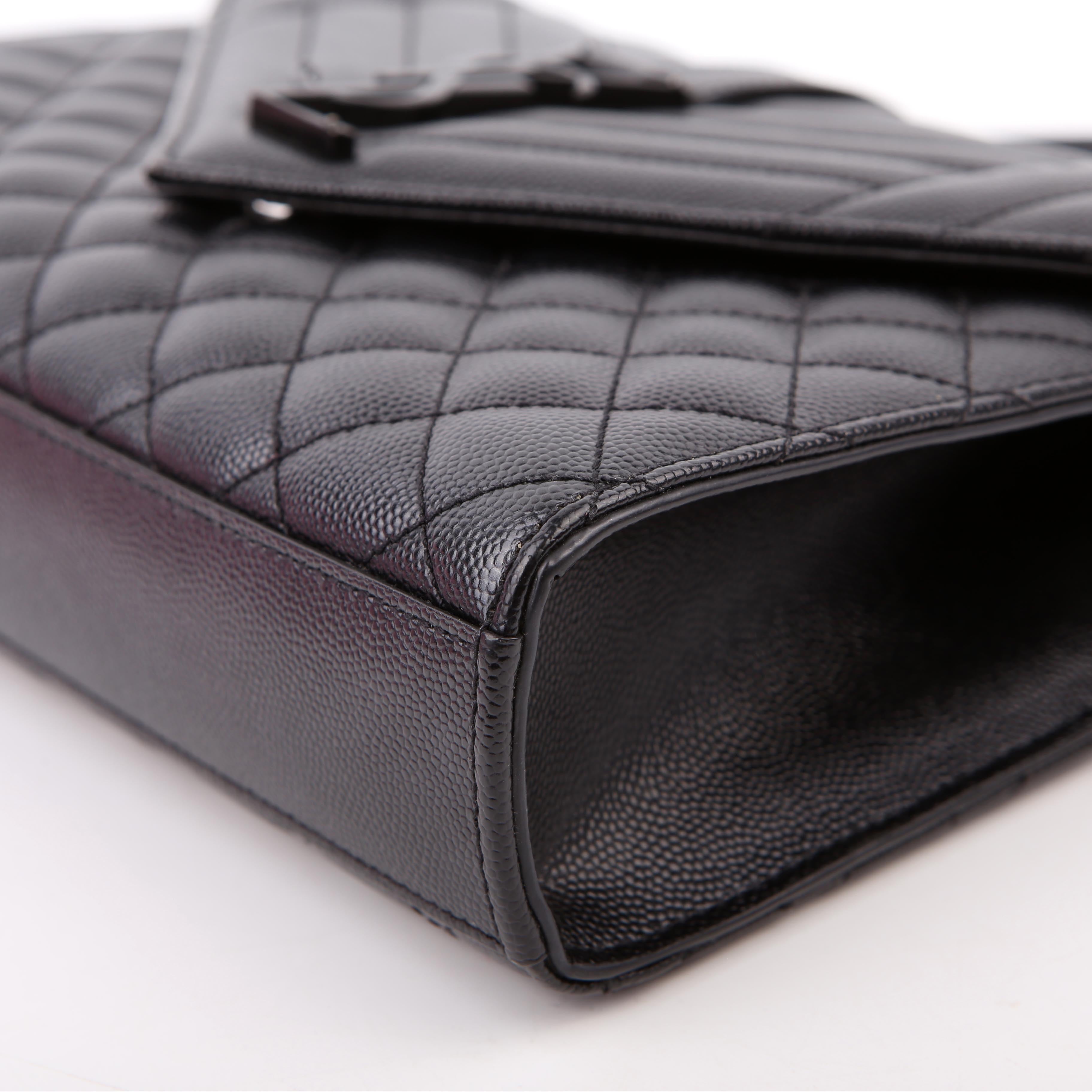 Envelope Medium Tri-Quilt 600185 Black