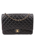 Classic Flap Maxi Lambskin 16M Black