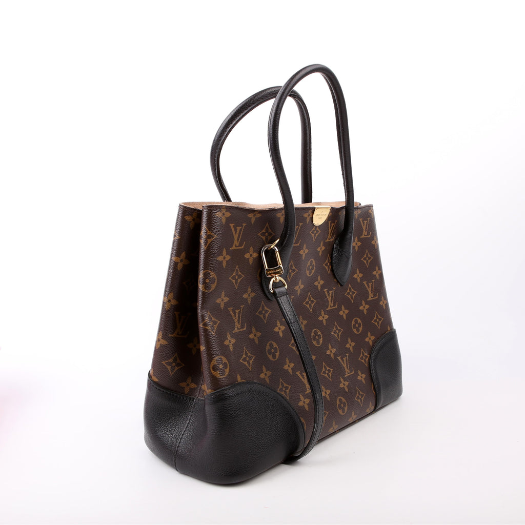 Flandrin Monogram/Leather Black