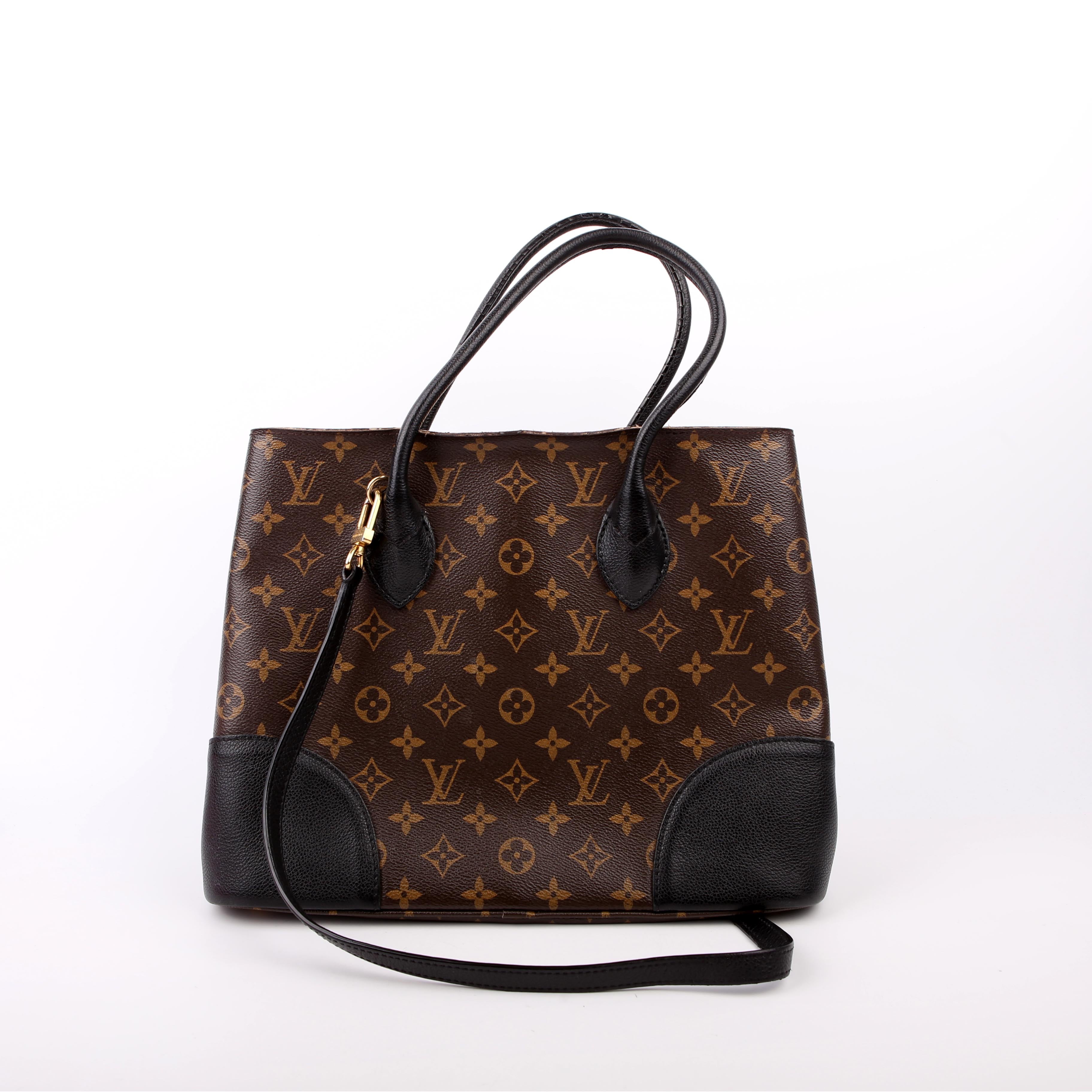 Flandrin Monogram/Leather Black