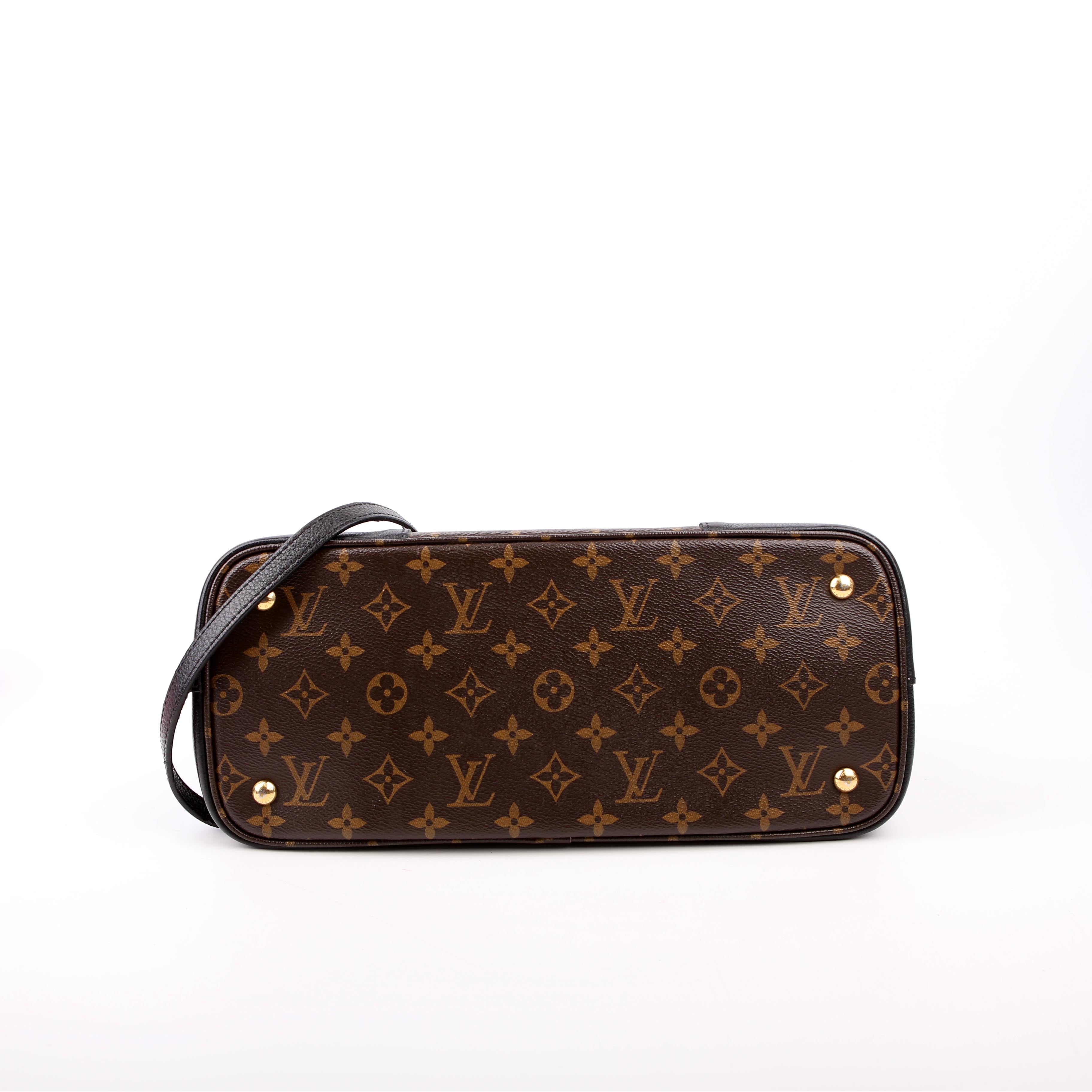 Flandrin Monogram/Leather Black