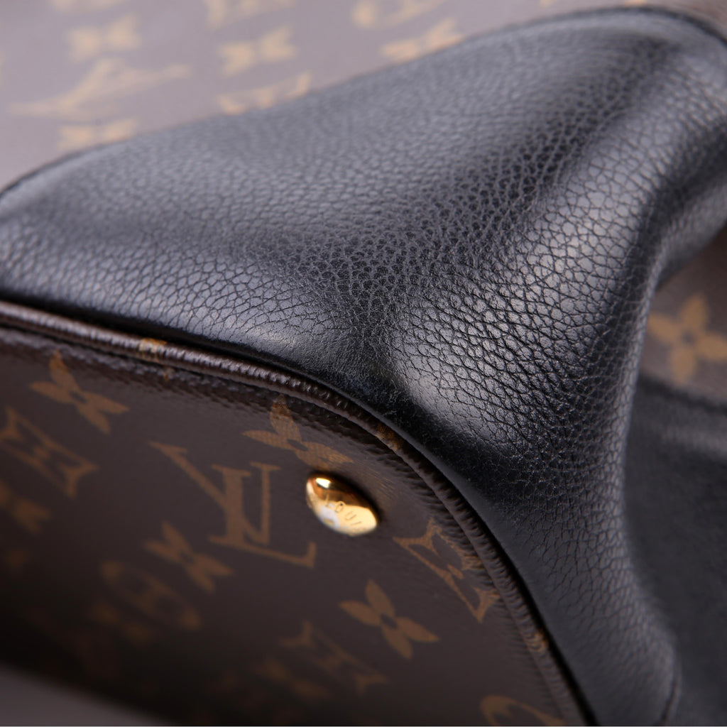 Flandrin Monogram/Leather Black