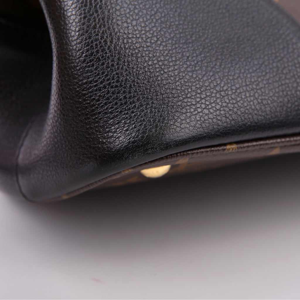 Flandrin Monogram/Leather Black