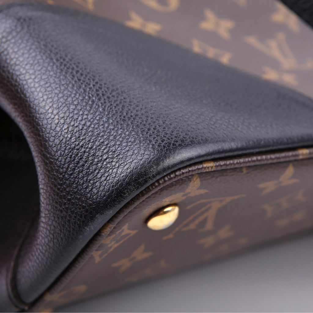 Flandrin Monogram/Leather Black