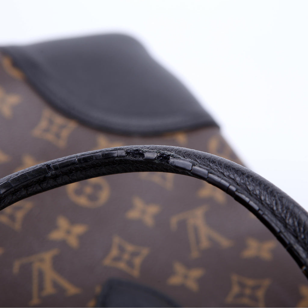 Flandrin Monogram/Leather Black
