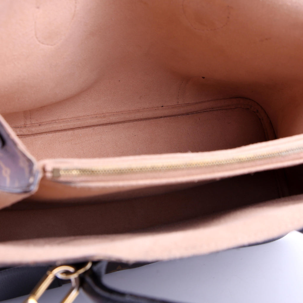 Flandrin Monogram/Leather Black